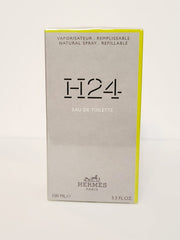 HERMES H24 3.4OZ EDT SPRAY REFILLABLE FOR MEN